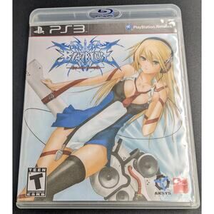 BlazBlue Calamity Trigger - PS3 - Tested - Custom Art